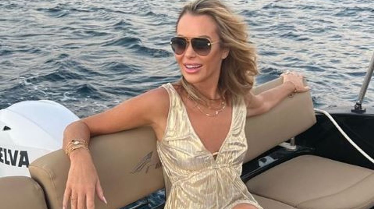 Amanda Holden on holiday