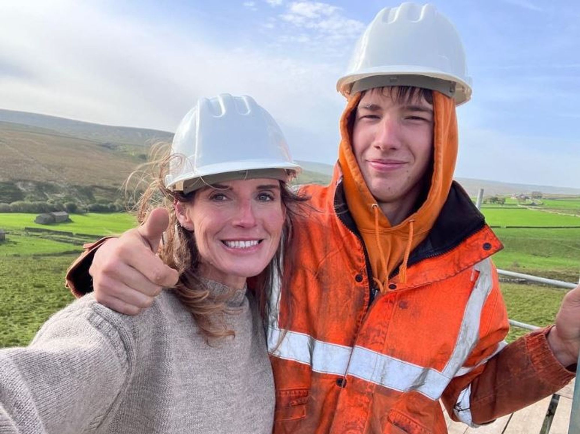Amanda Owen and Reuben