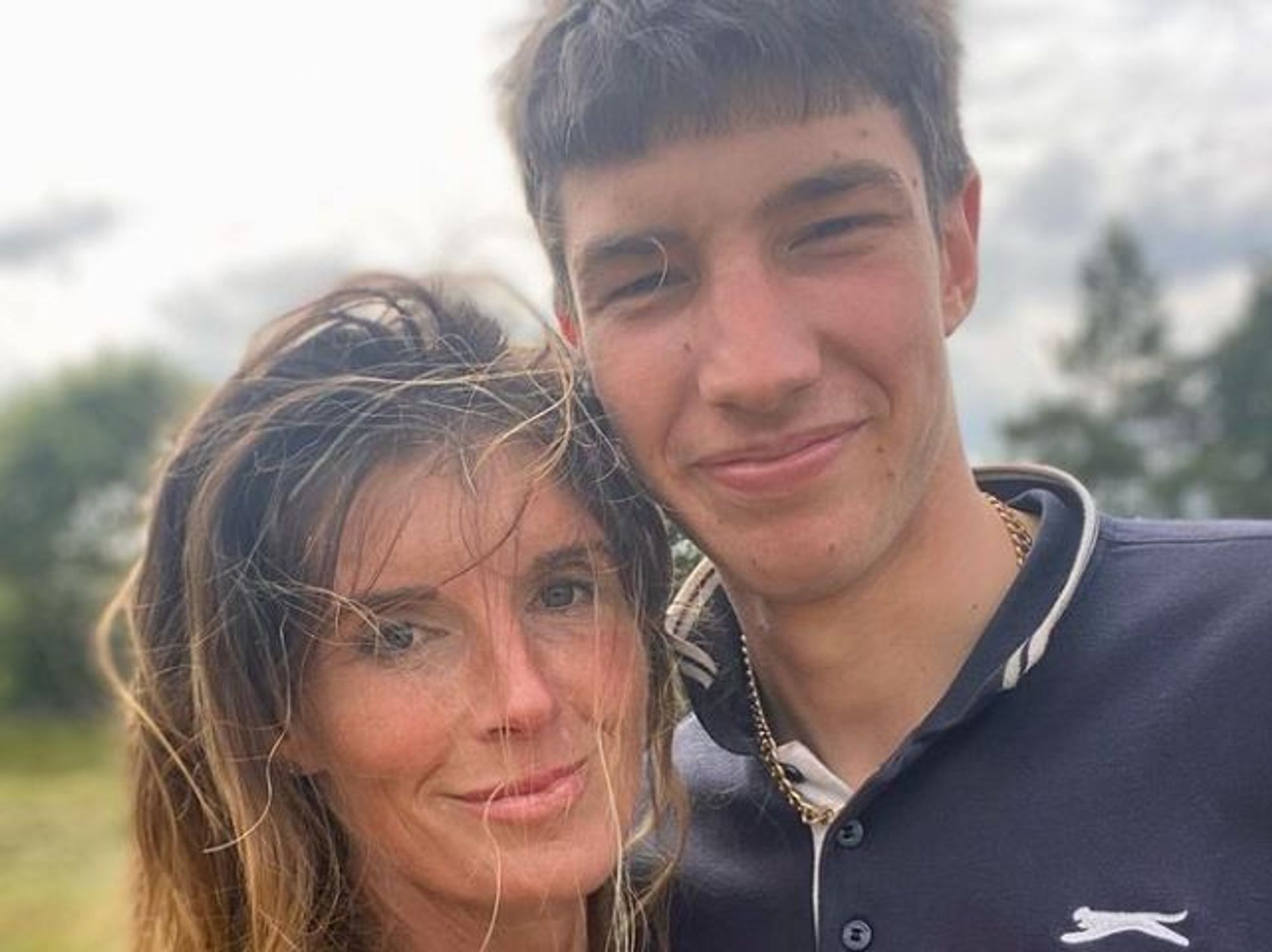 Amanda Owen and son Reuben