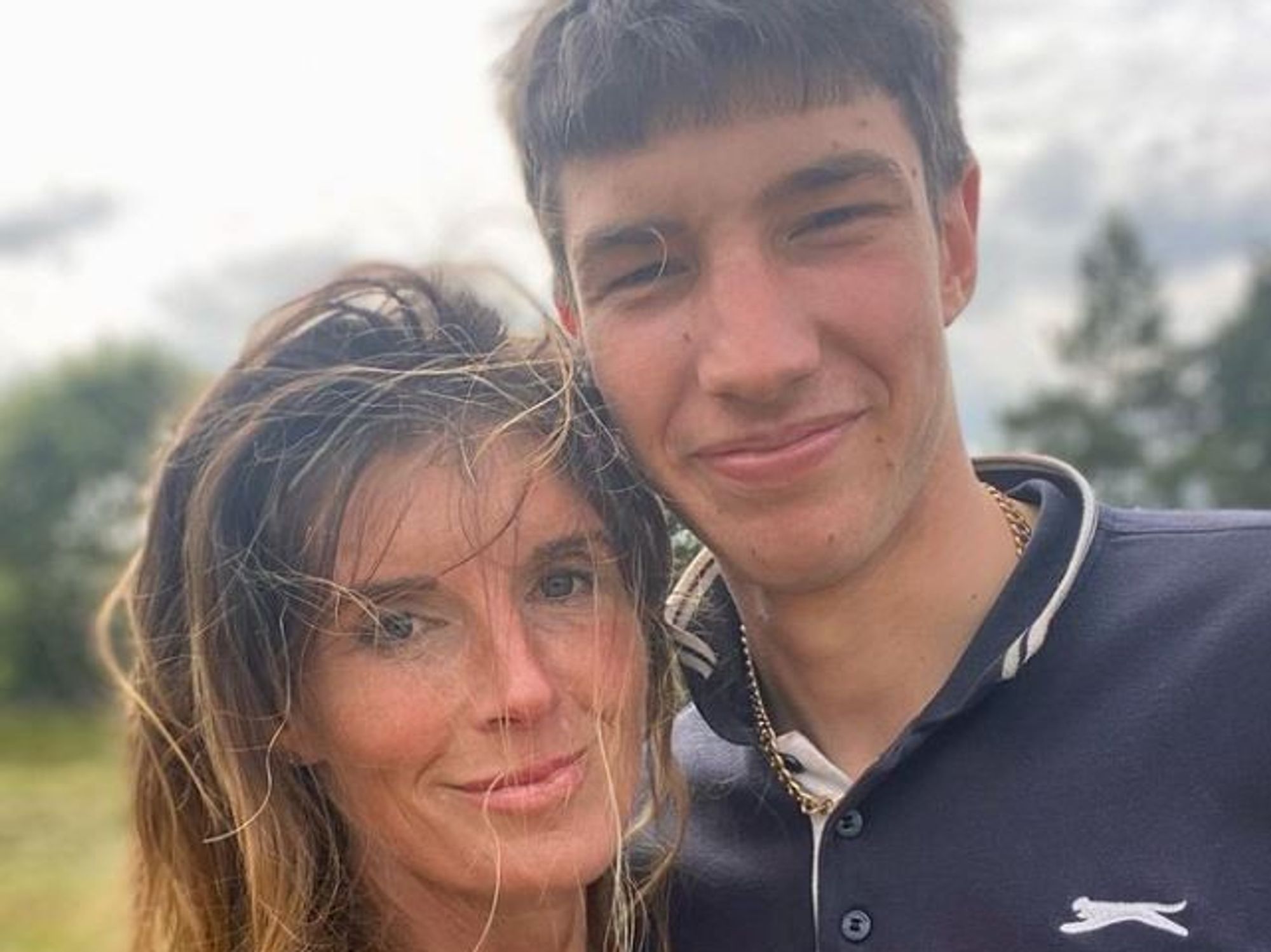 Amanda Owen and son Reuben