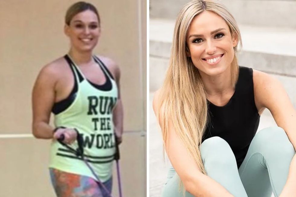 Amanda Place before and after weight loss