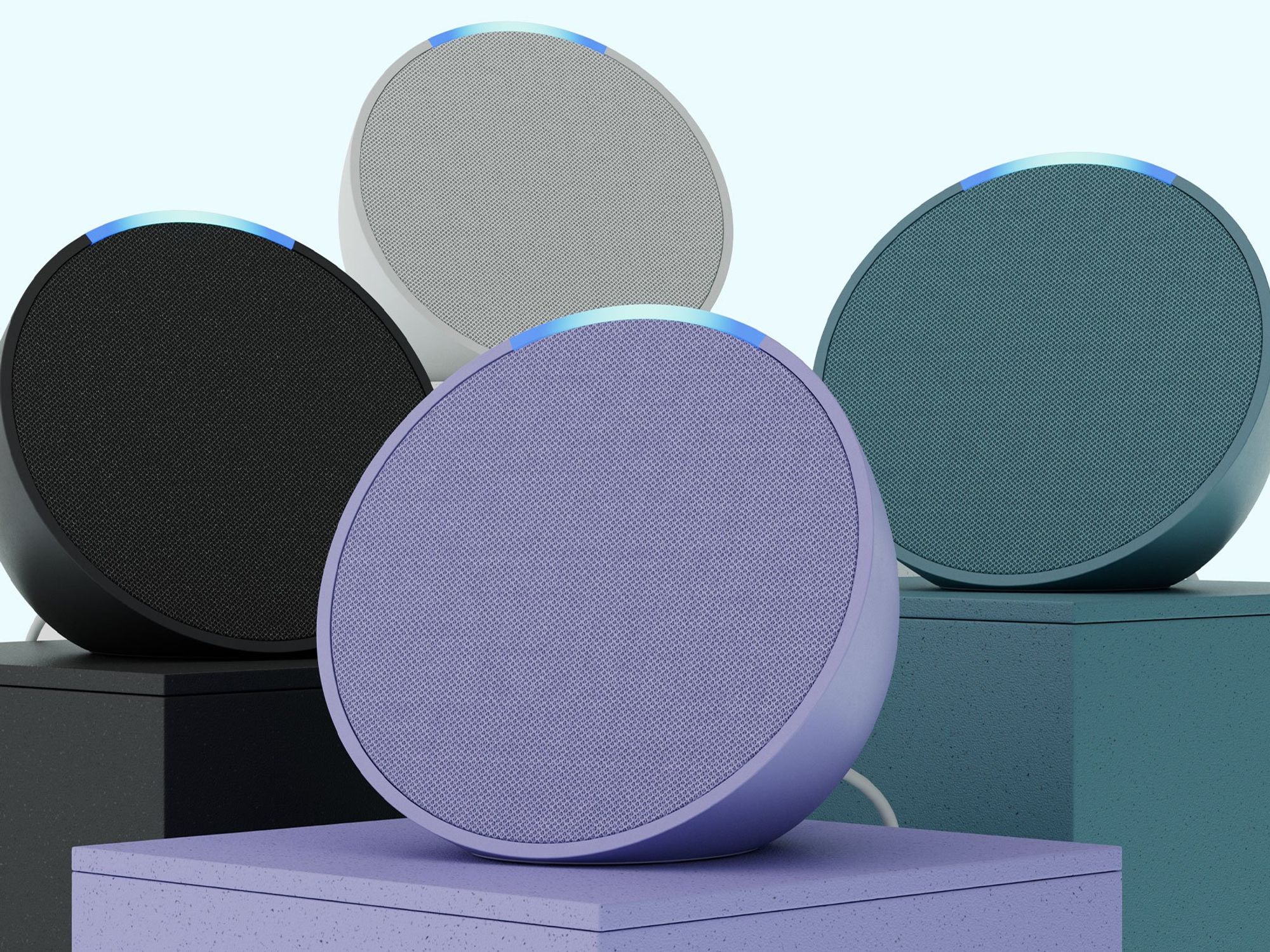 Amazon Echo Pop speakers