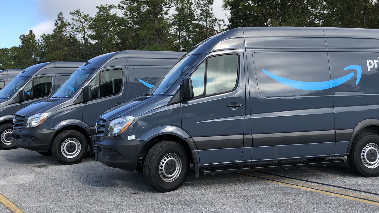 Amazon van