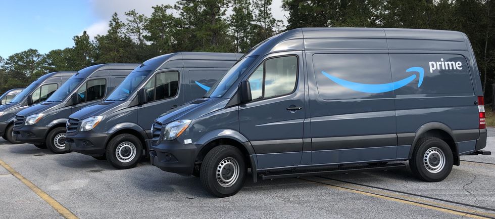 Amazon van