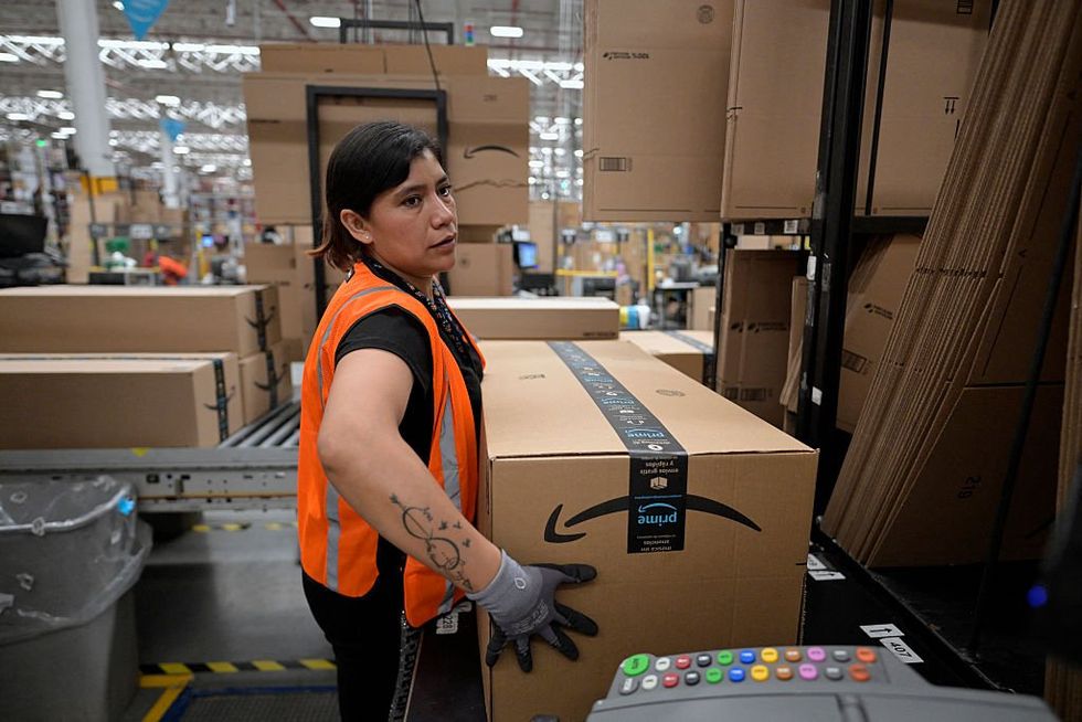 Amazon worker