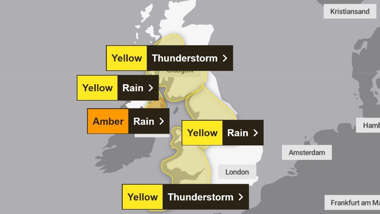 Amber Alert issues for Northern Ireland