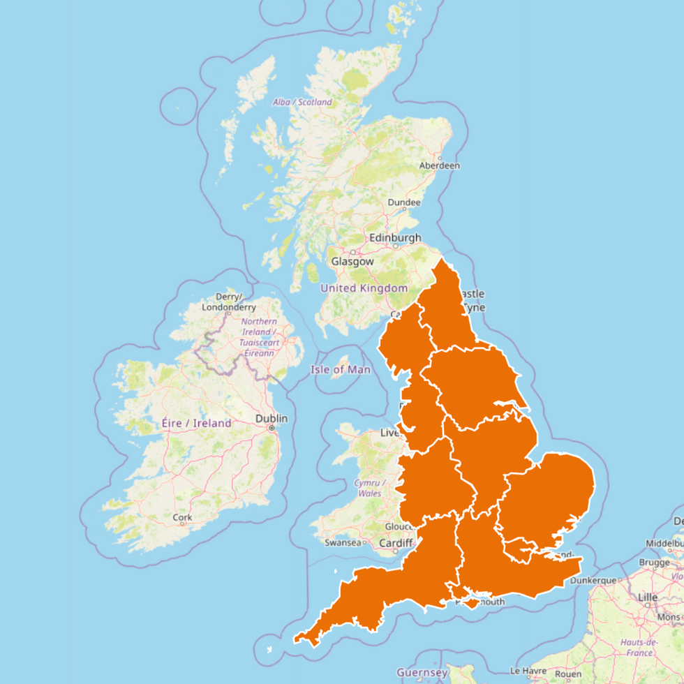 Amber cold health alert January 2026