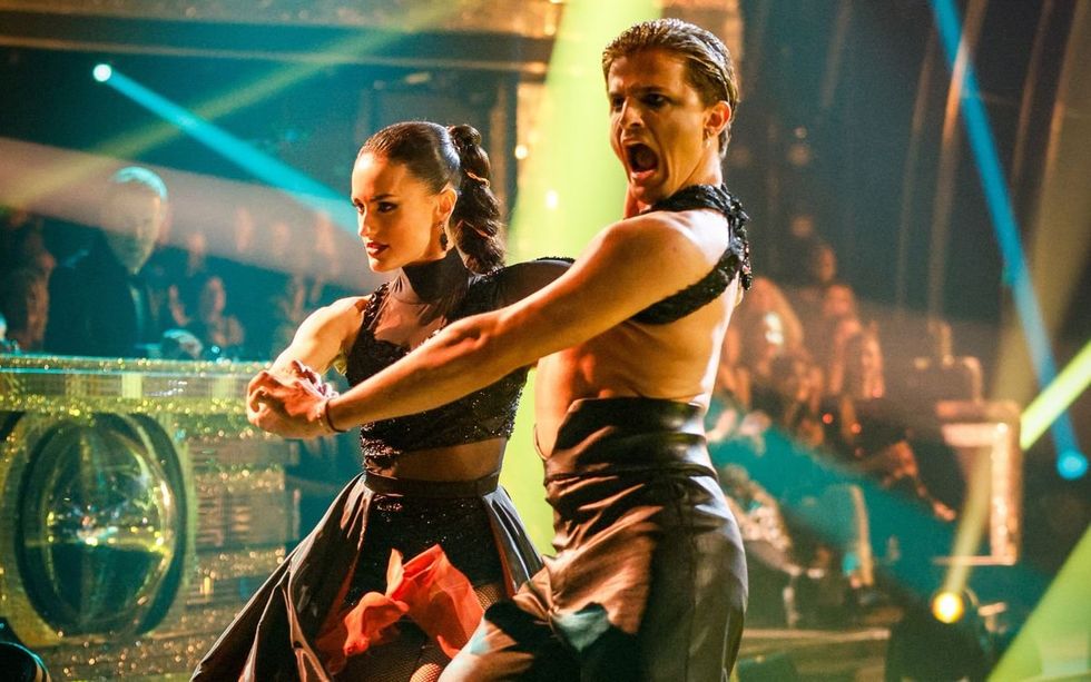 Amber Davies and Nikita Kuzmin