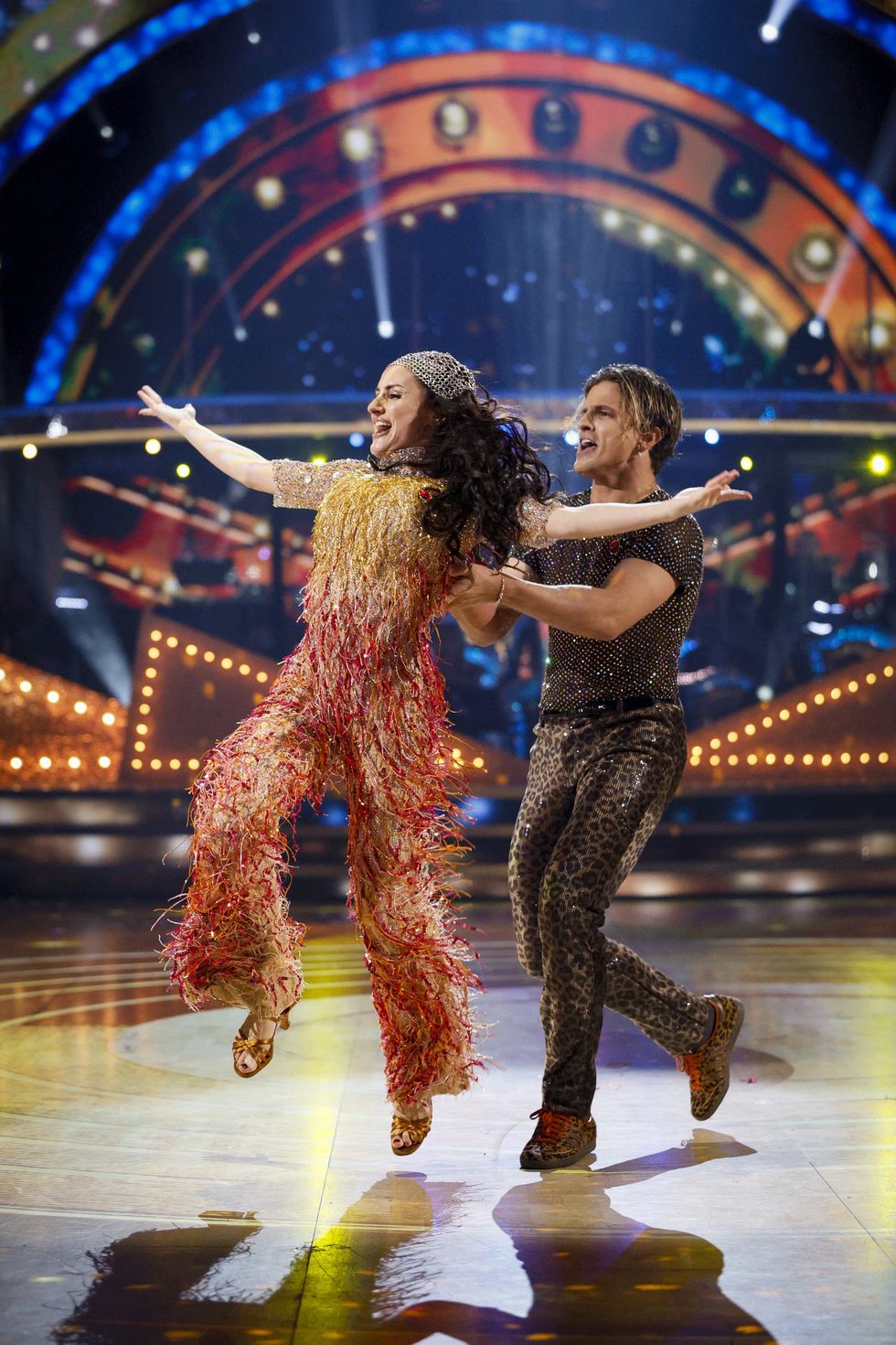 Amber Davies and Nikita Kuzmin