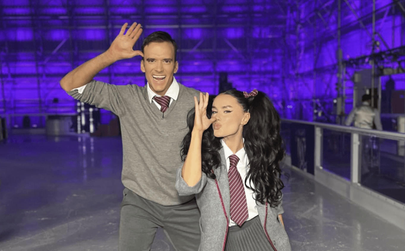 Amber Davies and Simon Sencal