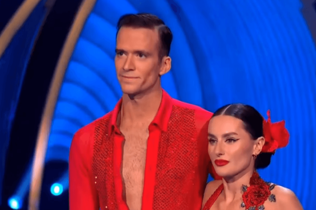 Amber Davies and Simon Sencal