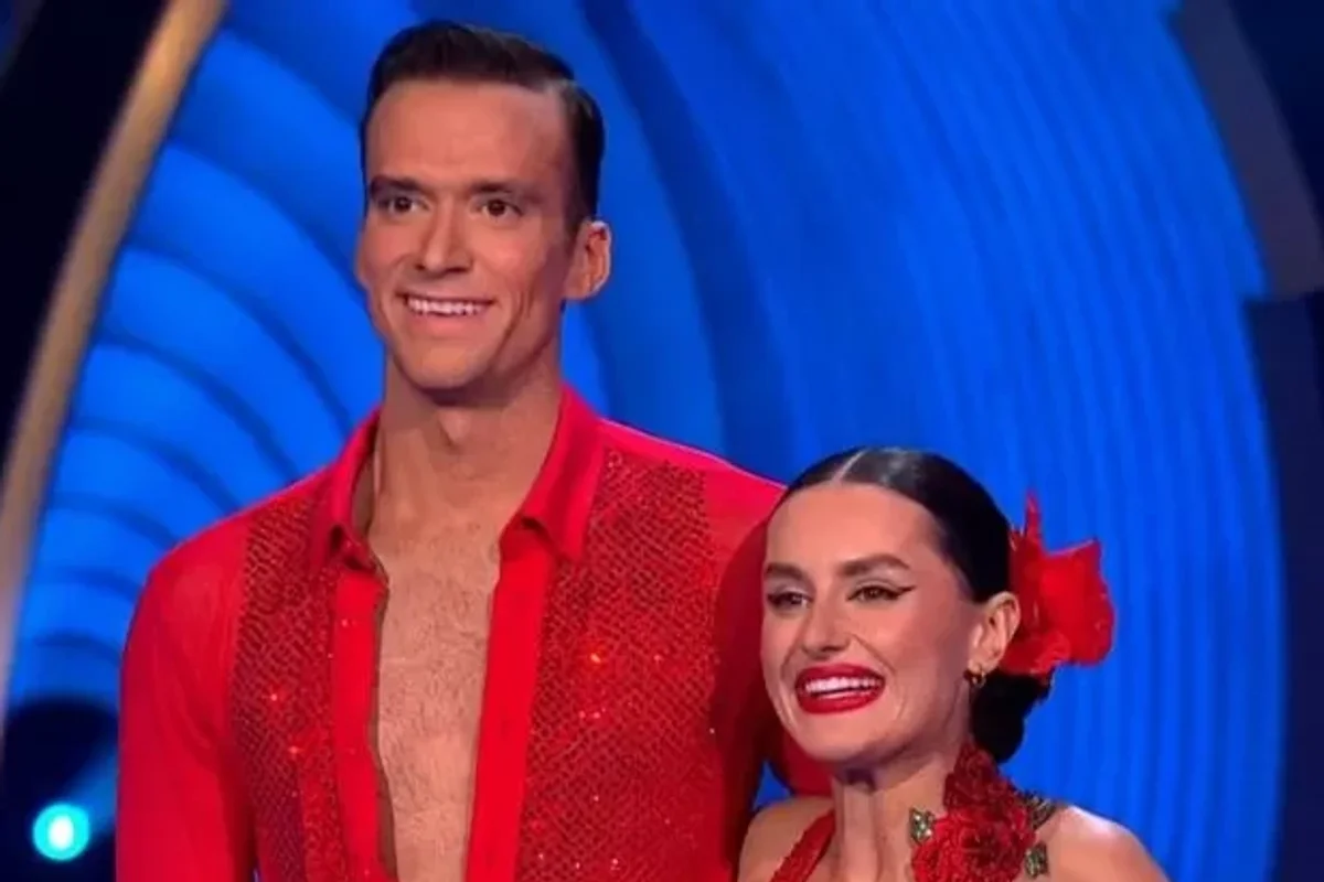 Amber Davies and Simon Sencal