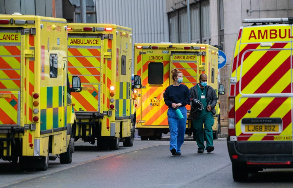 Ambulances in London