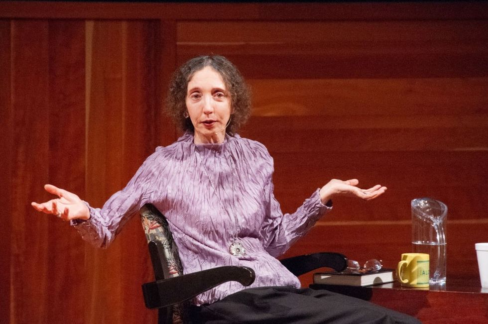 American writer Joyce Carol Oates