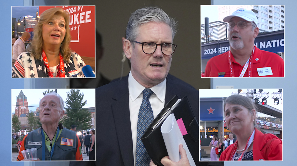 Americans at the RNC and Keir Starmer