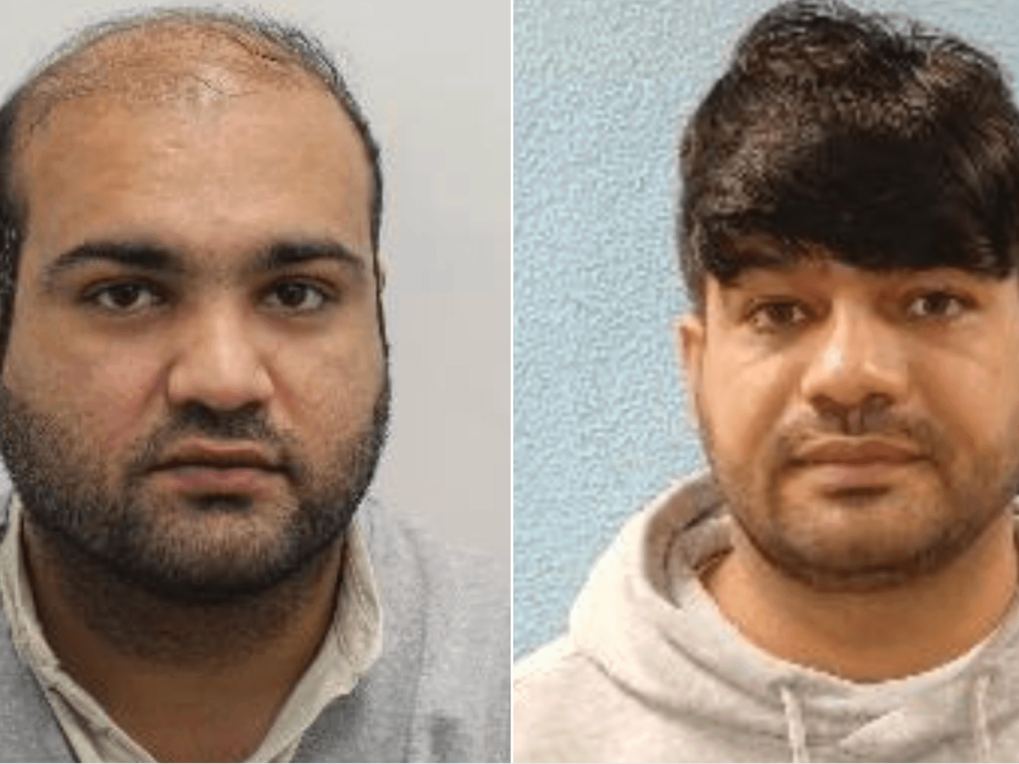 Amir Khadikhel (left), (right), Ismat Miakhel