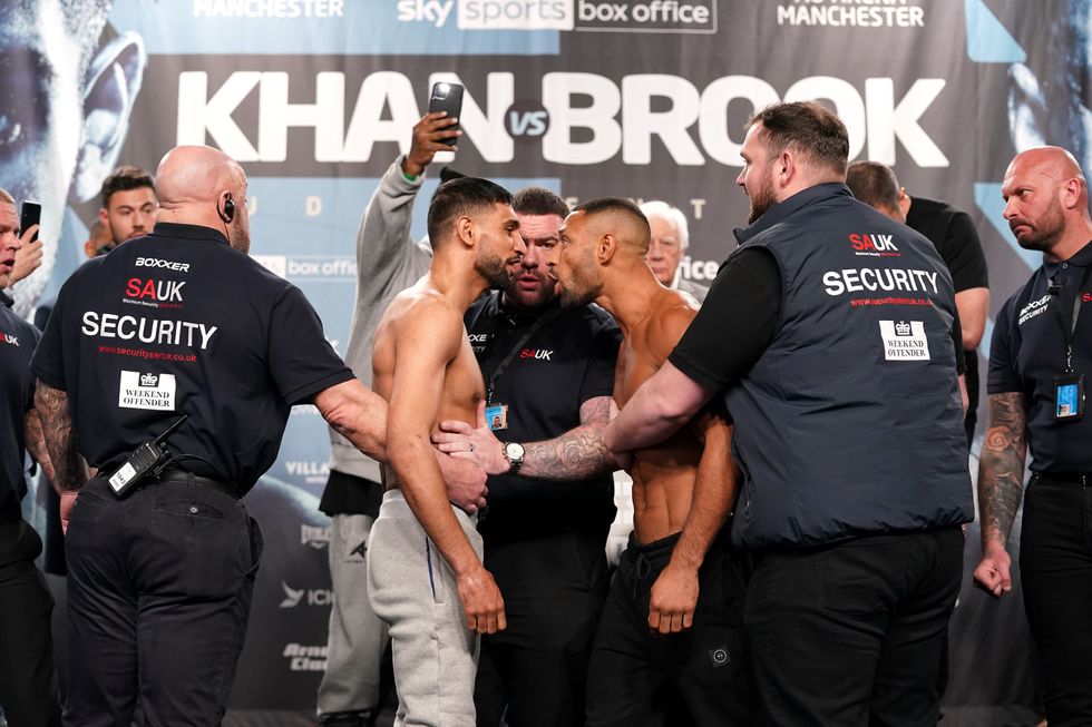 Amir Khan and Kell Brook