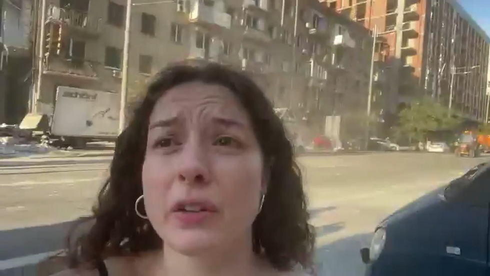 Amira Barkhush, correspondent for UNITED24 Media