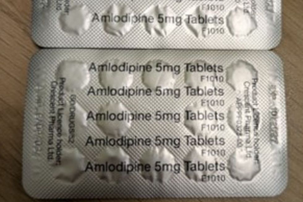 Amlodipine 5 mg Tablets