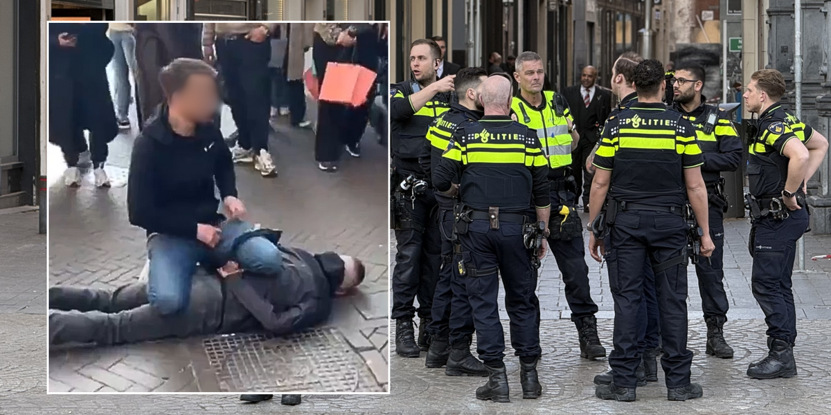 NextImg:'Hero Briton' hailed after tackling Amsterdam knifeman who stabbed 5 people in broad daylight attack