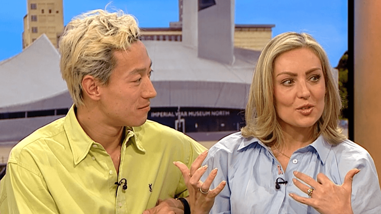 Amy Dowden and Carlos Gu