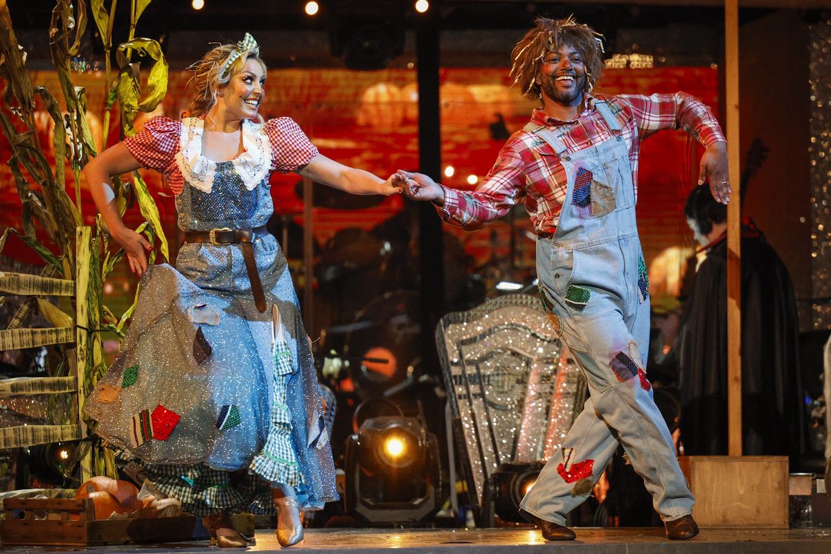 Amy Dowden and JB Gill