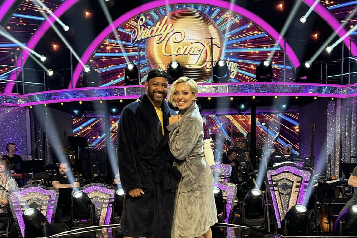 Amy Dowden and JB Gill