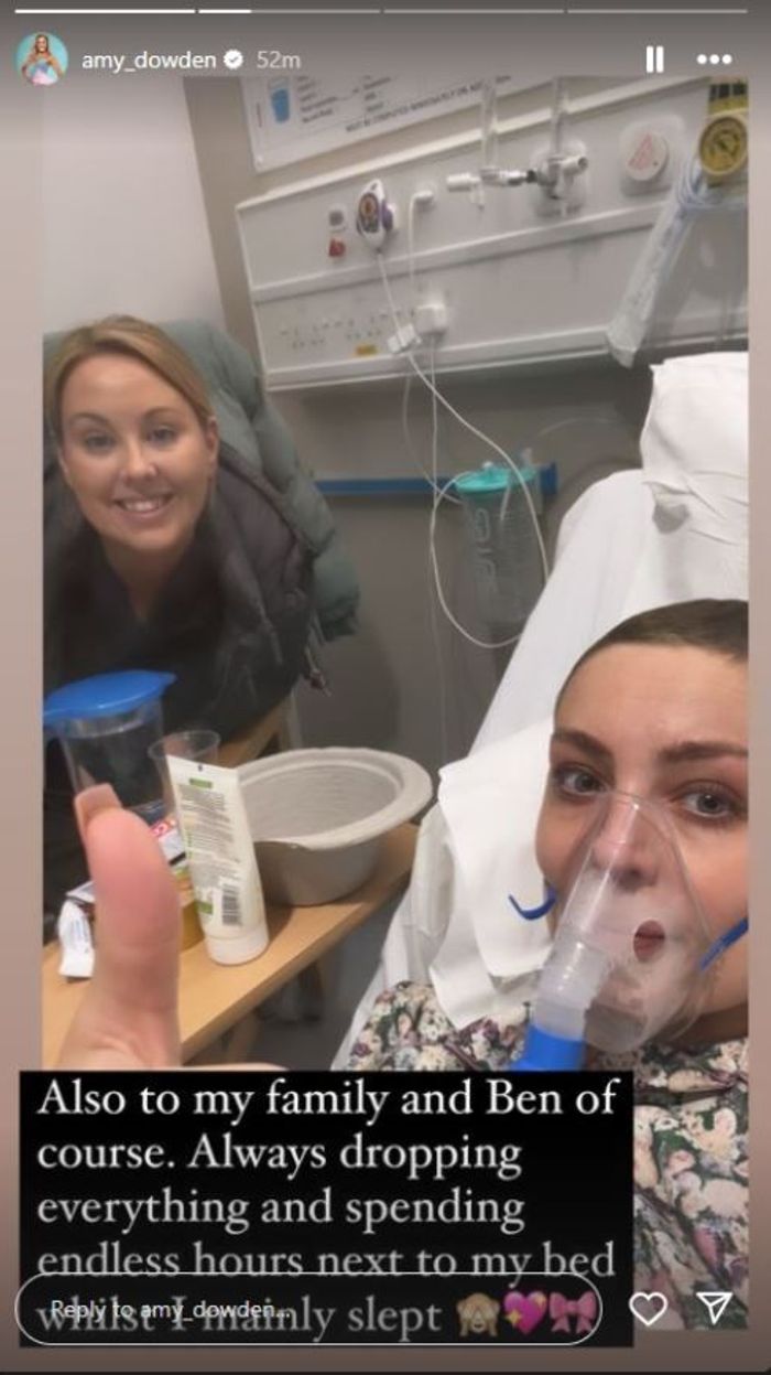 Amy Dowden health