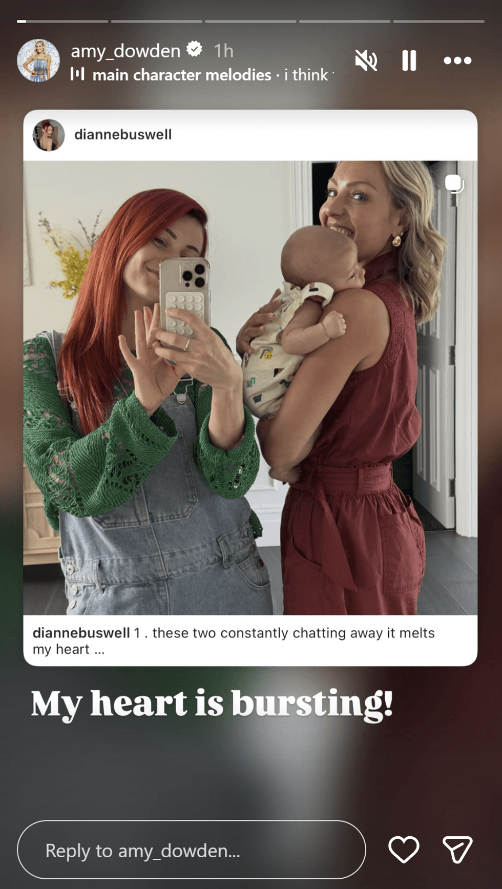 Amy Dwoden and Dianne Buswell
