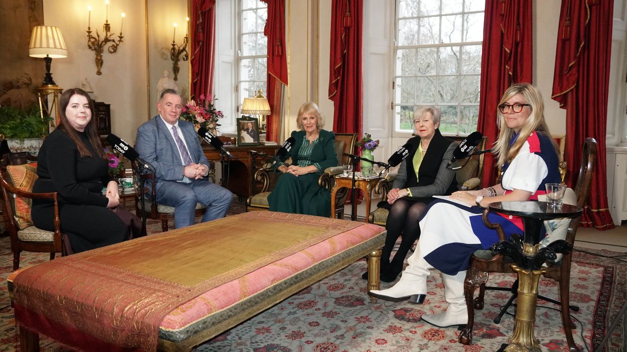 Amy Hunt, John Hunt, Queen Camilla, Theresa May, Emma Barnett