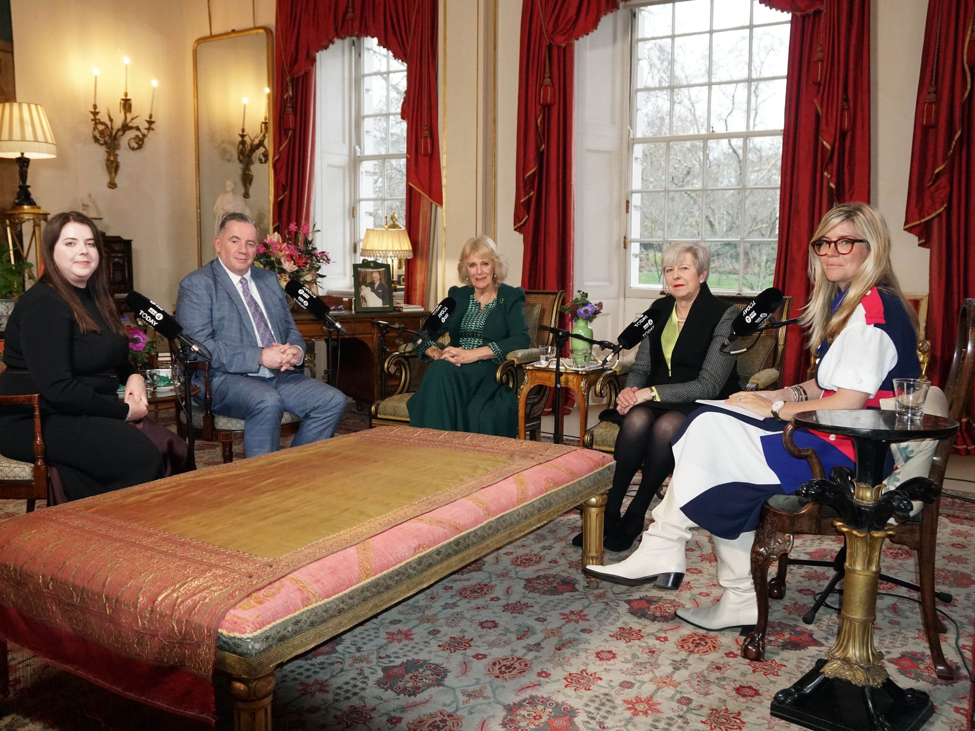 Amy Hunt, John Hunt, Queen Camilla, Theresa May, Emma Barnett
