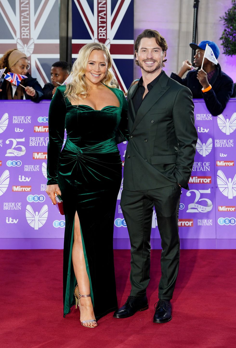 Amy Walsh and husband Toby-Alexander Smith