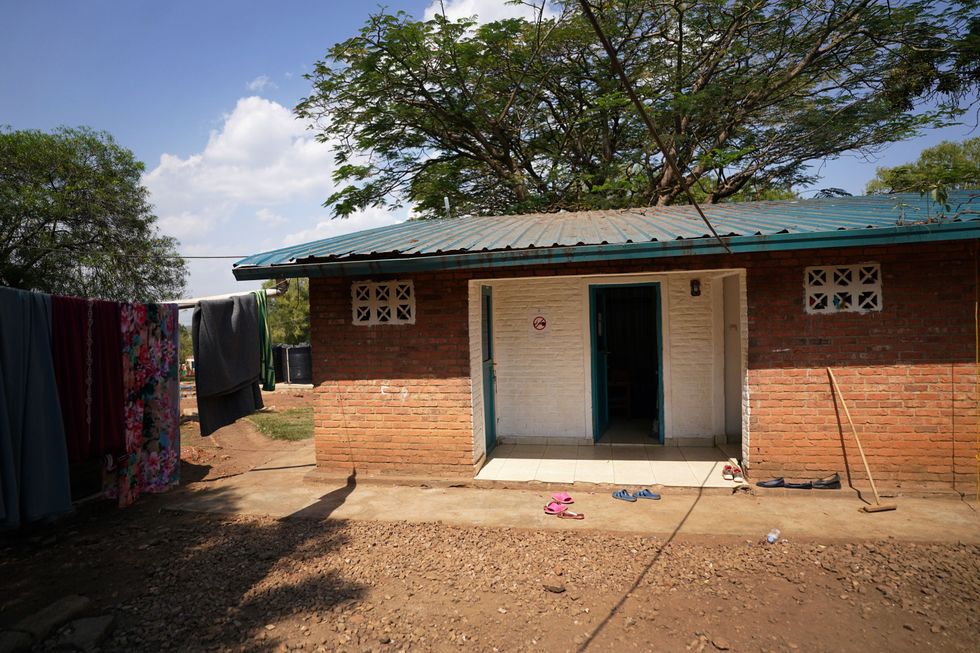 An accommodation housing block at Gashora Refugee Camp Transit Centre, south of Kigali, Rwanda. The camp is designed to provide short term accommodation for people evacuated from Libya after fleeing persecution from a number of countries, as part of the Rwandan resettlement programme. Picture date: Wednesday June 15, 2022.