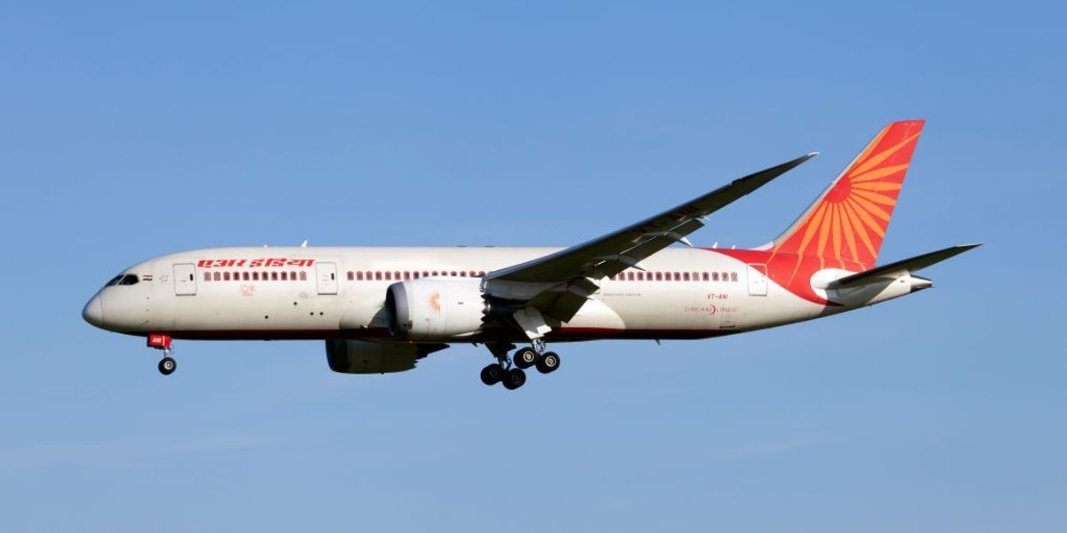 NextImg:Air India plane catches fire just moments after landing at airport