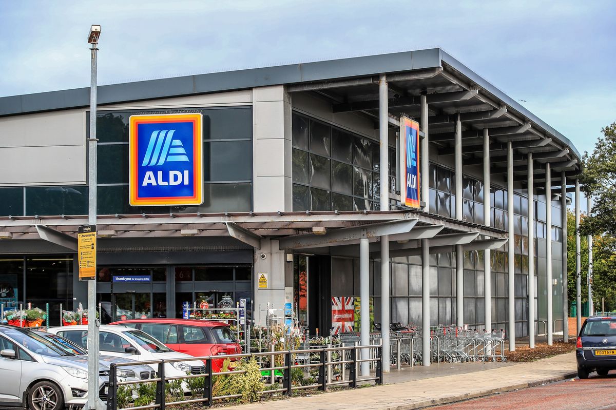An Aldi store