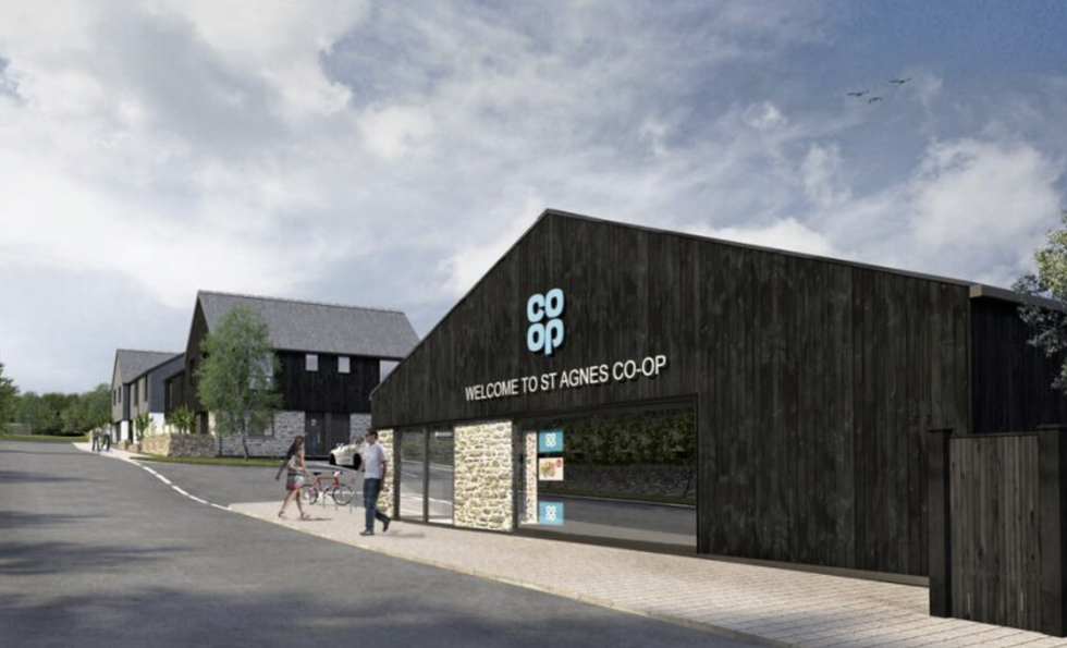 An artists rendition of the Coop