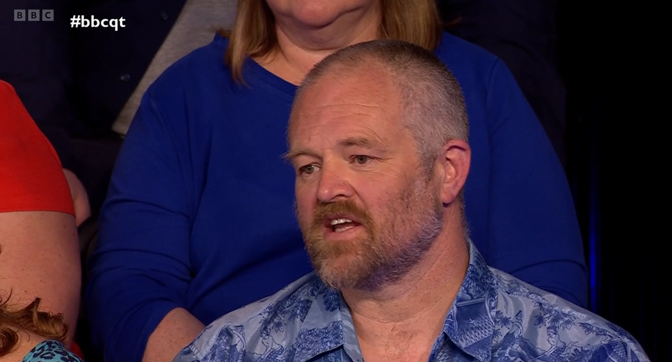 An audience member blasted Brexit
