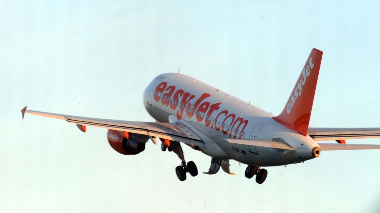 An easyJet flight leaves Bristol Airport