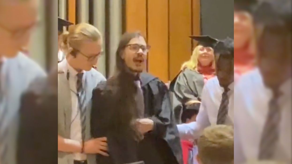 Just Stop Oil activist hijacks their own graduation with protest that ruins fellow students' special day