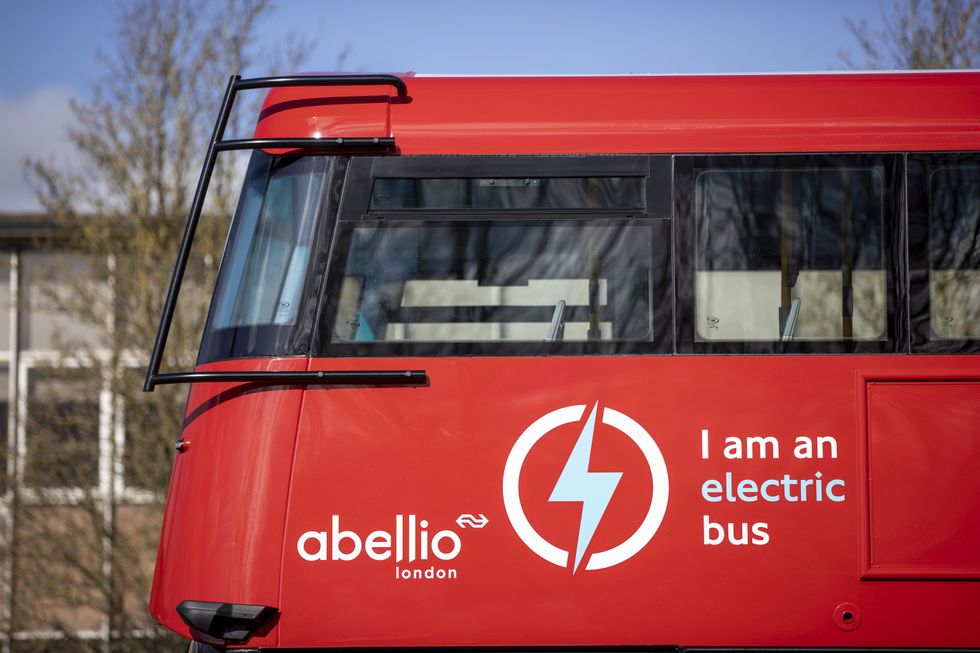 An electric bus