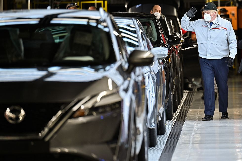 An electric vehicle manufacturing plant