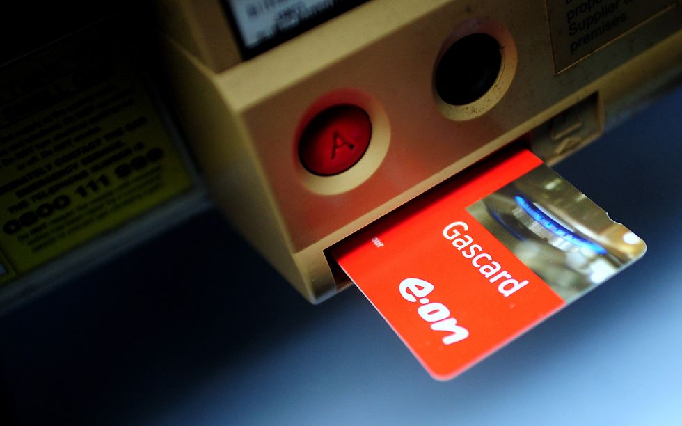 An EON prepayment card