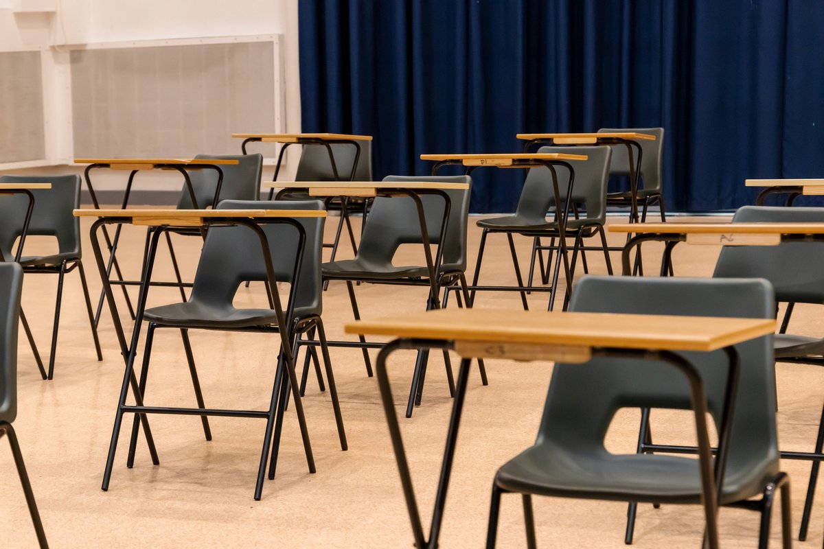 An exam hall
