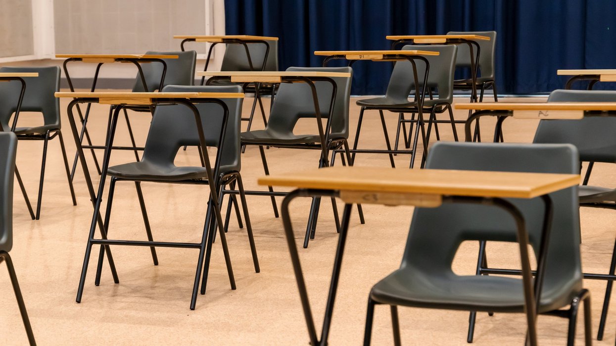 An exam hall