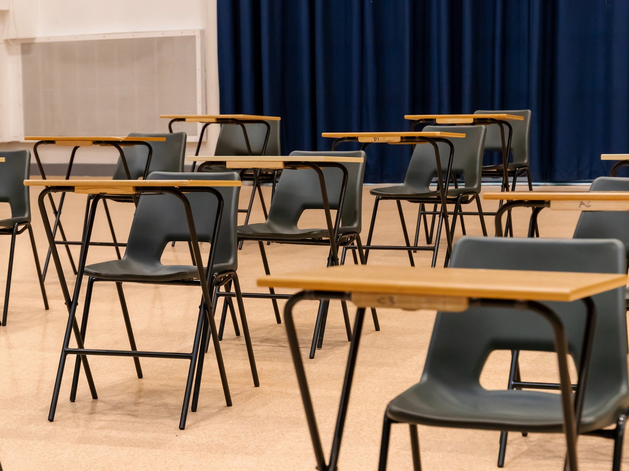 An exam hall