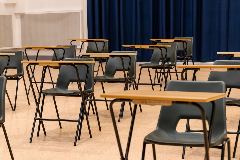 An exam hall
