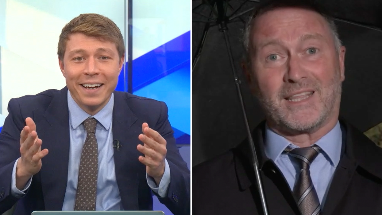 An exasperated Patrick Christys grills Labour's Steve Reed