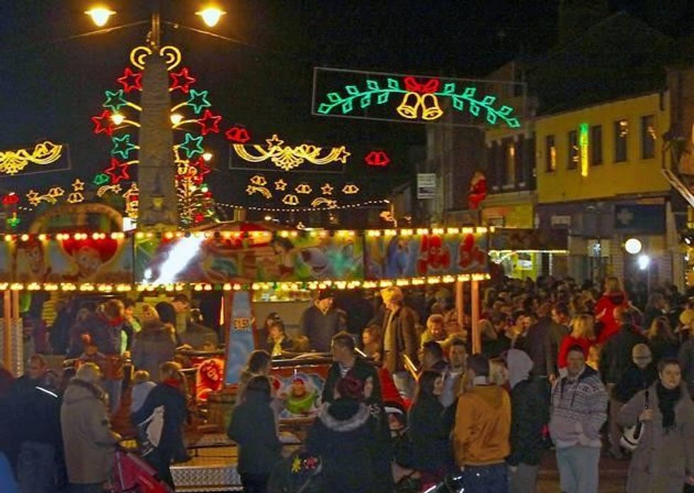 An image from a previous March Christmas lights event