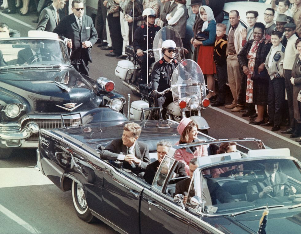 An image from JFK's assassination