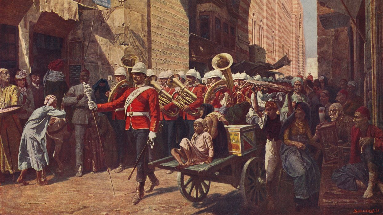 An image of British Empire soldiers